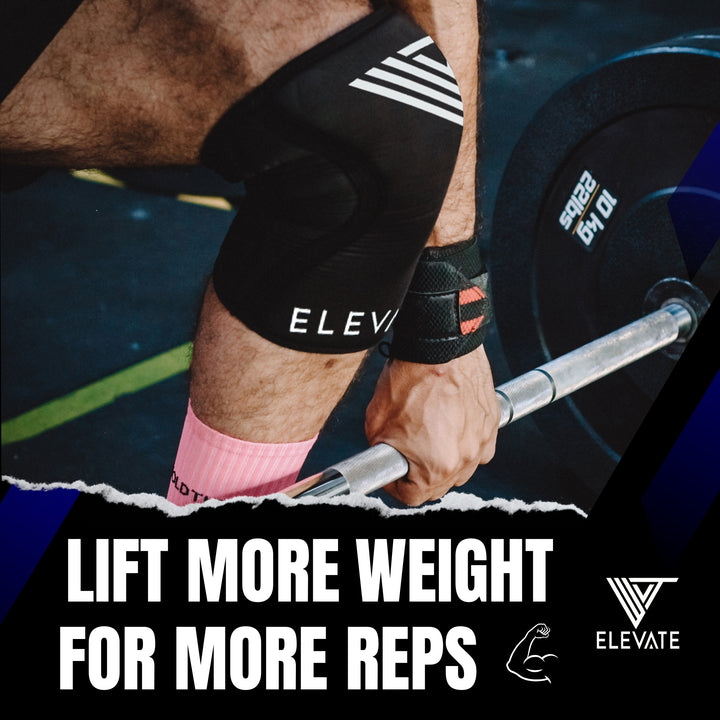 Elevate Knee Sleeves - Weightlifting Sleeves Perfect For Squats