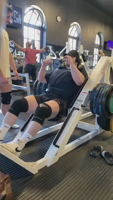 Elevate Knee Sleeves - Weightlifting Sleeves Perfect For Squats